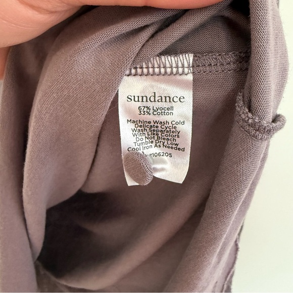 Sundance Sundance Caylen Tee Bishop Long Sleeve Size Small Cotton Blend Boho - Picture 5 of 9